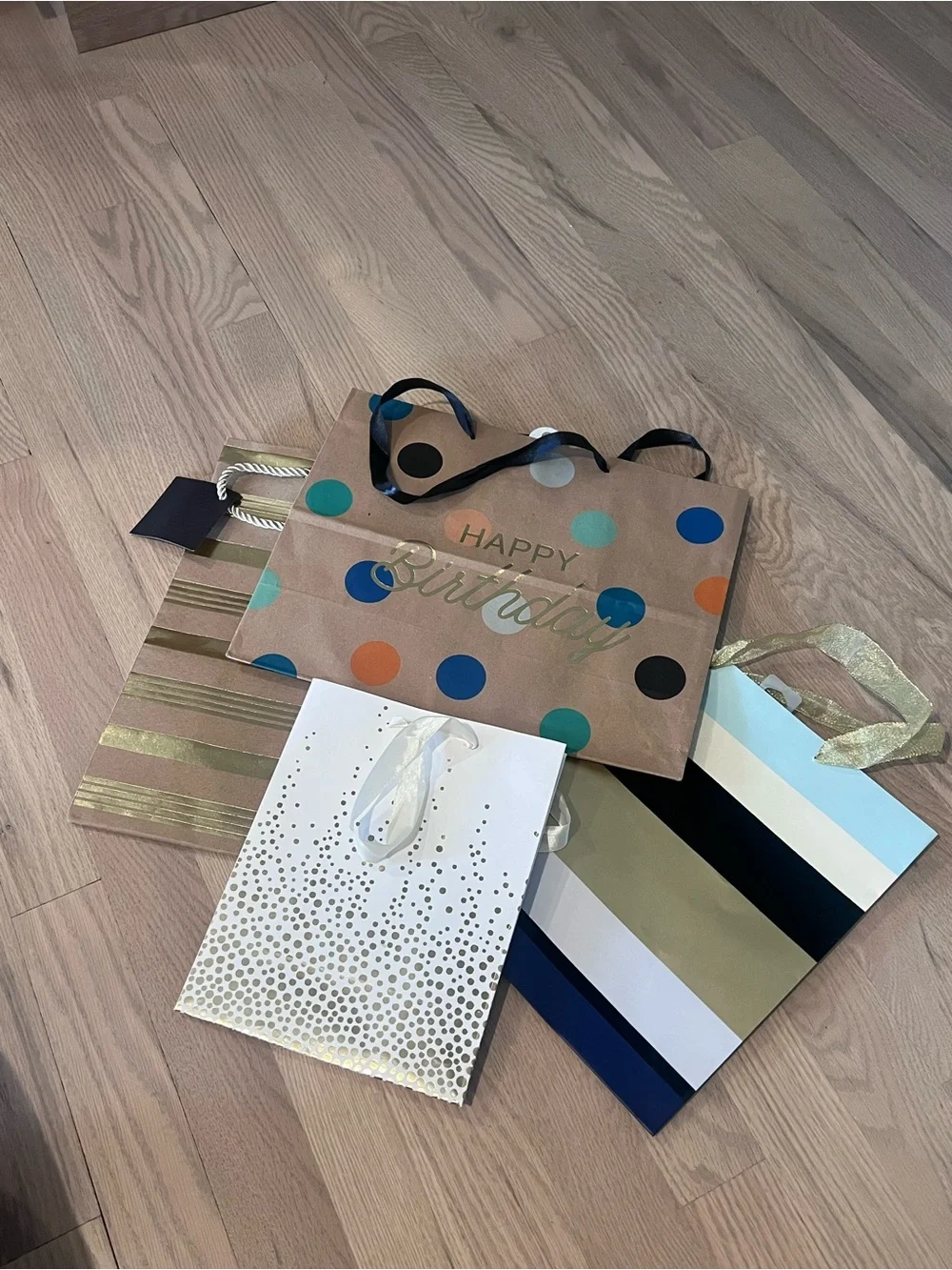 58 Assorted Multicolor Gift Bags